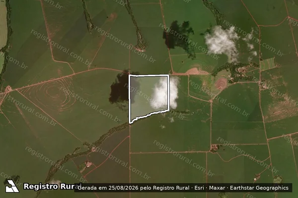 Imagem de satélite de LOTE Nº 246 - LOTE Nº 246 em Janiópolis - PR