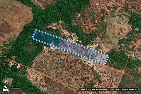 Imagem de satélite de FAZENDA CHAPADÃO - Fazenda Chapadão ? Parte 3 em São Pedro dos Crentes - MA