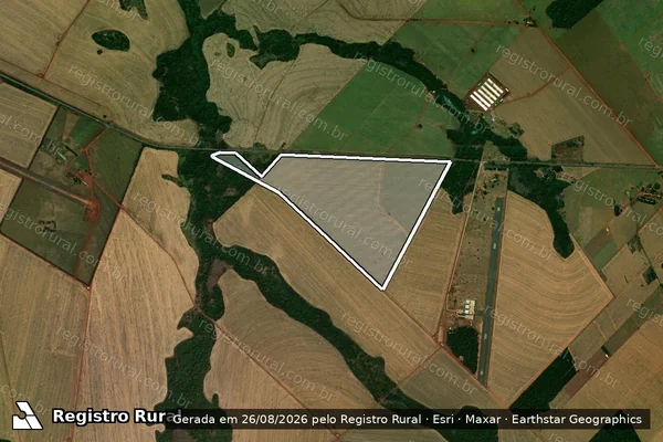 Imagem de satélite de Fazenda Boitanga - III-B em Tangará da Serra - MT