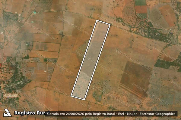 Imagem de satélite de FAZENDA GONGOGI - Gleba G03 em João Dourado - BA