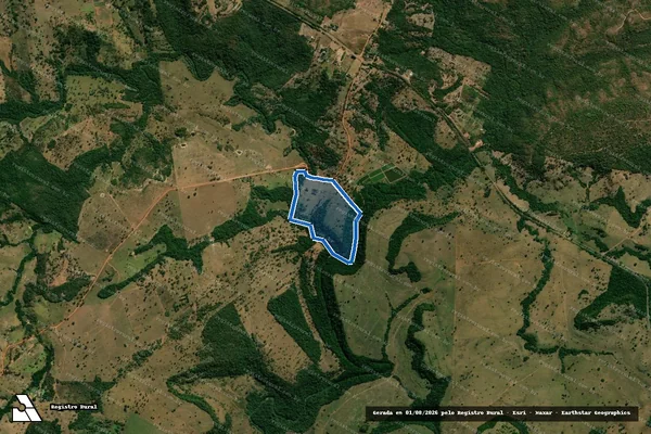 Imagem de satélite de PROJETO DE ASSENTAMENTO 04 DE OUTUBRO – LOTE 23 / Parte 1
