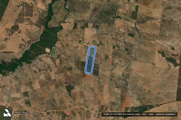 Imagem de satélite de P.A Riacho Seco ? Lote nº 30 - P.A Riacho Seco - Lote nº 30 em Divinópolis de Goiás - GO
