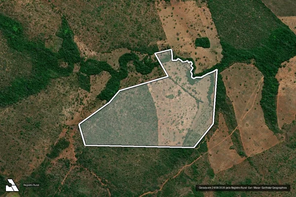 Imagem de satélite de Fazenda Águas Claras, Gleba Maior, Loteamento Sobradinho, Lote Nº GM 181 - Fazenda Águas Claras, Gleba Maior, Loteamento Sobradinho, Lote Nº GM 181 em Darcinópolis - TO