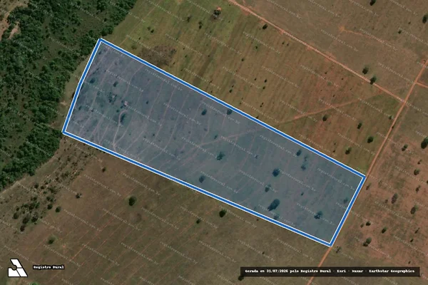 Imagem de satélite de ASSENTAMENTO JUCA ARANTES - LOTE 16 em Paranaiguara - GO