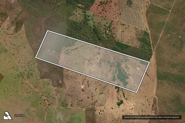 Imagem de satélite de PARTE DO LOTE 129 ? LOTEAMENTO SÃO SILVESTRE, GLEBA 129A (CHÁCARA AGAPÊ) - Parte 1 em Palmas - TO