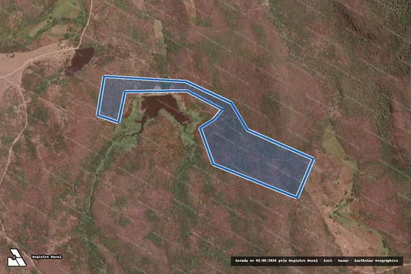 Imagem de satélite de FAZENDA SABONETE - LOTE 7B em Irauçuba - CE