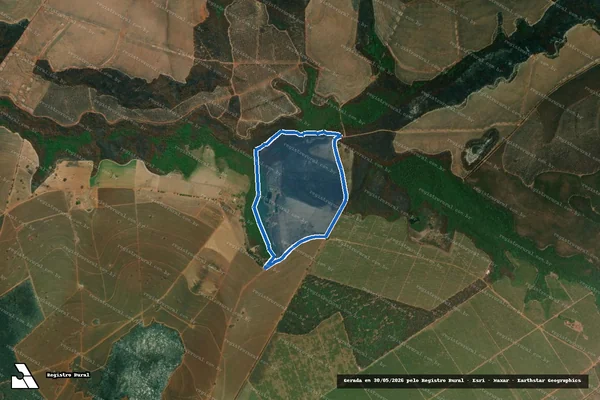 Imagem de satélite de Fazenda Mangueira - B em Altinópolis - SP