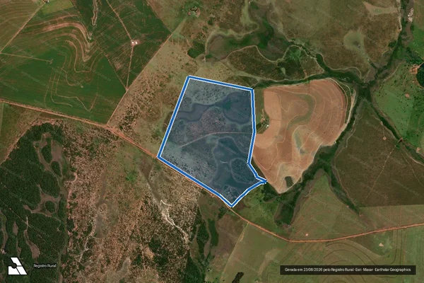 Imagem de satélite de Fazenda São José II - Parcela 1 em Amambai - MS