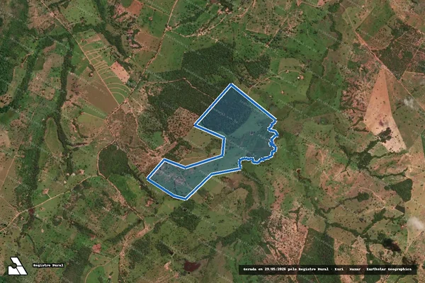 Imagem de satélite de FAZENDA MUTUM em Mutunópolis - GO