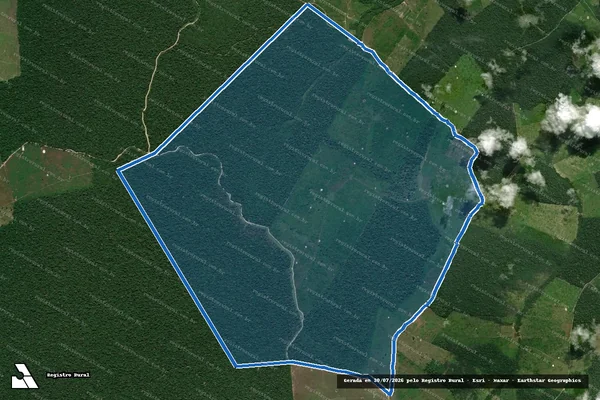 Imagem de satélite de FAZENDA RECANTO DOS FORTES - Parcela 1 em Portel - PA
