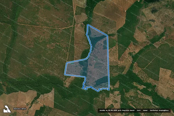 Imagem de satélite de FAZENDA MEDALHA MILAGROSA - FAZENDA MADALHA MILAGROSA em Estreito - MA