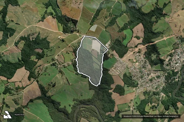 Imagem de satélite de FAZENDA BOUTIN - Gleba 1 em Porto Amazonas - PR