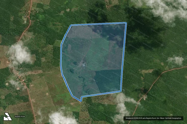 Imagem de satélite de FAZENDA SÃO RAIMUNDO - Parcela 1 em Presidente Sarney - MA