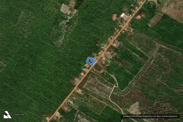 Imagem de satélite de PE Barro Preto - Área 01(Lote 16) - Área 01(Lote 16) em Barras - PI