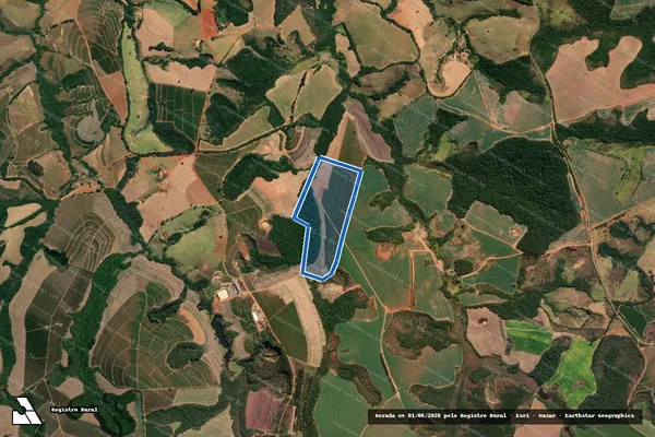 Imagem de satélite de FAZENDA CEDRO - FAZENDA CEDRO em Luminárias - MG