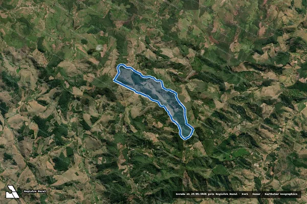 Imagem de satélite de FAZENDA TAQUARA - FAZENDA TAQUARA em Mutum - MG