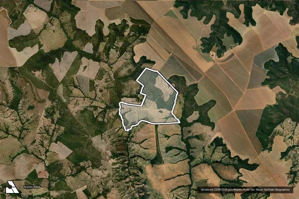 Imagem de satélite de FAZ SÃO BENTO - 001 em Luziânia - GO