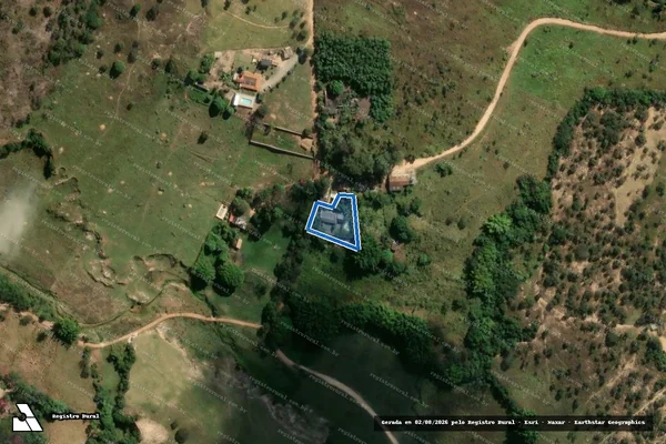 Imagem de satélite de FAZENDA DOS FERREIRAS - Parte 1 em Santo Antônio do Monte - MG