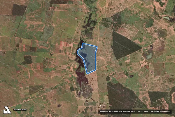 Imagem de satélite de Fazenda Boa Esperança - Parte 3 em Palmas de Monte Alto - BA