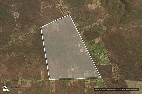 Imagem de satélite de PA ARIZONA II em Valença do Piauí - PI