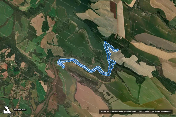 Imagem de satélite de Fazenda Igreja Velha - TBG ? D-03 em Tibagi - PR