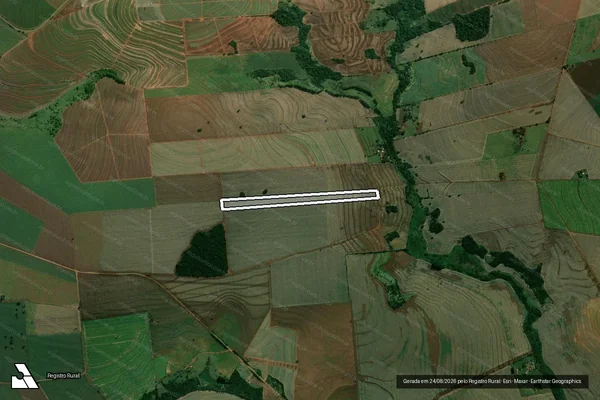 Imagem de satélite de FAZENDA CAPIVARI - FAZENDA CAPIVARI GLEBA B em Rancharia - SP