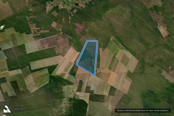 Imagem de satélite de Fazenda Progresso - Parte 1 em Baianópolis - BA
