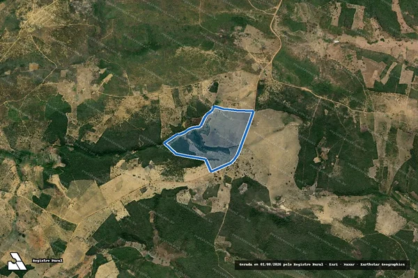 Imagem de satélite de Fazenda Reunidas Santo Antonio - A em Maracás - BA