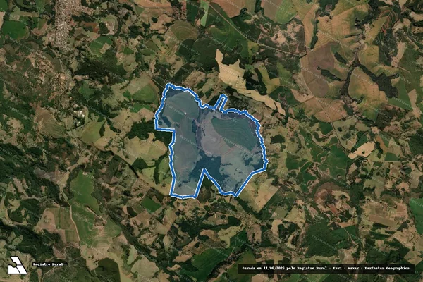 Imagem de satélite de Fazenda Sao Jeronimo - Fazenda Sao Jeronimo em São Jerônimo da Serra - PR