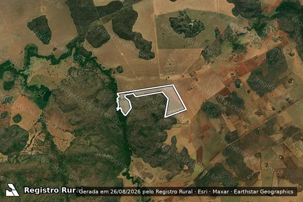 Imagem de satélite de PROJETO DE ASSENTAMENTO MARIA CÍCERA DAS NEVES - Lote 82 em Vila Propício - GO