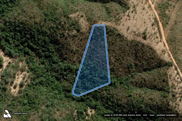 Imagem de satélite de Fazenda Do Espirito Santo - Gleba 05 em Jequitibá - MG