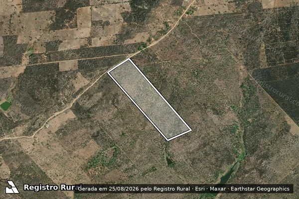 Imagem de satélite de PA SANTA RITA II - LOTE 73 - Lote 73 em Custódia - PE