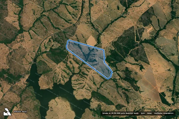 Imagem de satélite de Fazenda Pé do Morro e Matinha - Parte 2 em Catalão - GO