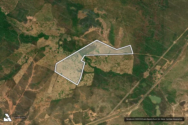 Imagem de satélite de FAZENDA BARREIRAS I - 001 em São Raimundo das Mangabeiras - MA