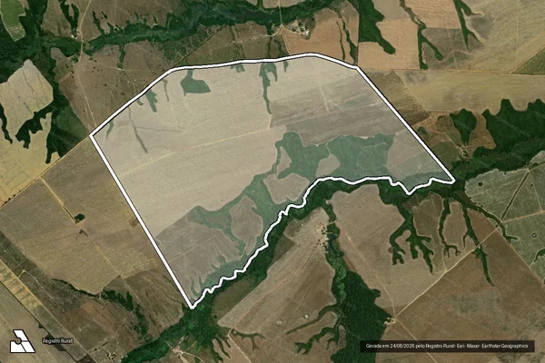 Imagem de satélite de FAZENDA SÃO GERALDO em Paragominas - PA