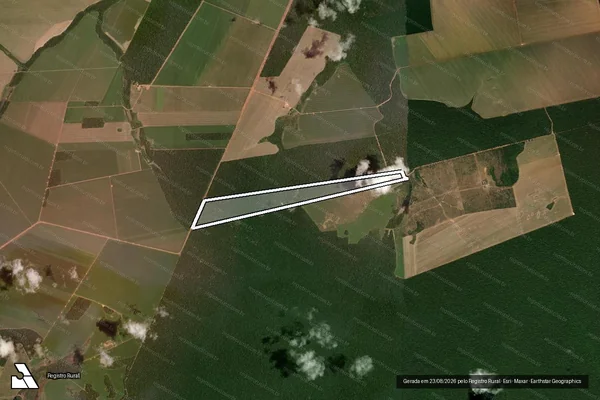 Imagem de satélite de Fazenda Palmeira - Parcela 2 em Nova Maringá - MT