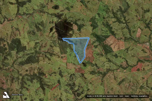 Imagem de satélite de FAZENDA INHUMAS, SANTA TEREZA, TABOCAL E PONTE QUEIMADA - Parcela 1 em Inhumas - GO