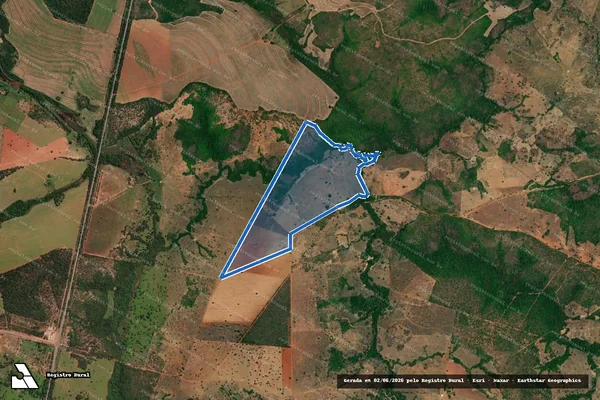 Imagem de satélite de Fazenda Água Boa - Parte 1 - Parte 1 em Estrela do Norte - GO