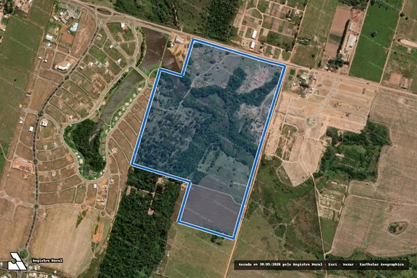 Imagem de satélite de LOTE 140/141 - AQUARELA ARENAS em Alta Floresta - MT
