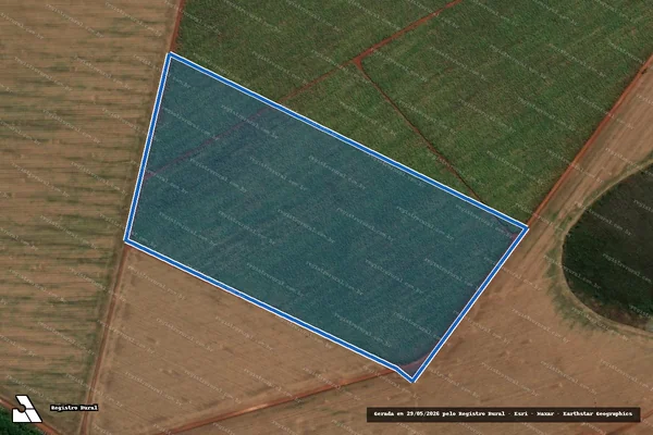 Imagem de satélite de FAZENDA GRANDE / SÃO SEBASTIÃO - GELBA 02 em Acreúna - GO