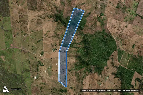 Imagem de satélite de Lote 125-Fazenda Volta de Ouro-P. A. Santa Lucia - Lote 125-P1 em Amarante do Maranhão - MA