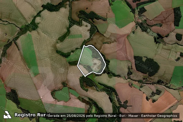 Imagem de satélite de Granja Santo Antonio - Parte 1 em Campo Novo - RS