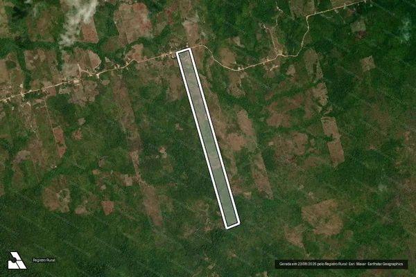 Imagem de satélite de FAZENDA SÃO DOMINGOS – P. A. ALTO TURI II / Parte 1