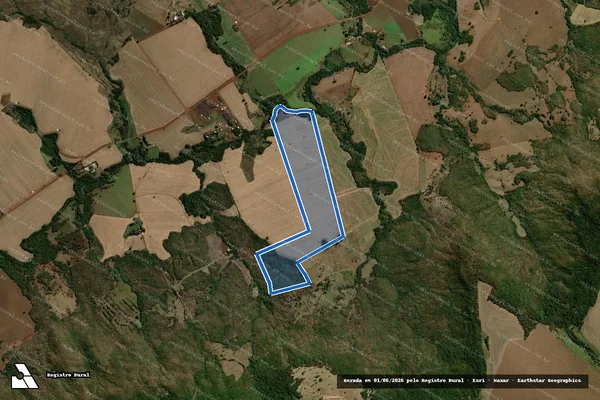Imagem de satélite de FAZENDA BARRA - Parte 2 em Santo Antônio da Barra - GO