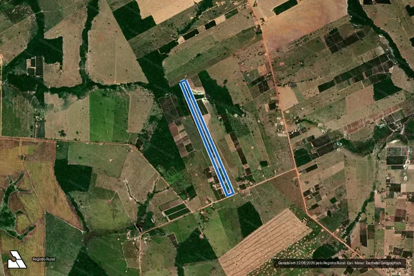Imagem de satélite de CHÁCARA NOSSA SENHORA APARECIDA I_LOTE – 204A_GLEBA BOM PRINCÍPIO B