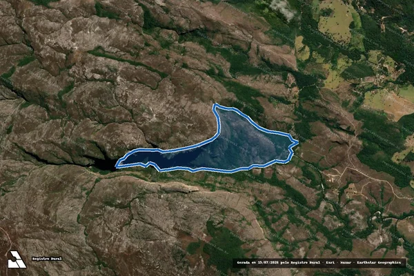Imagem de satélite de Peixe Tolo - Parte 1 em Conceição do Mato Dentro - MG