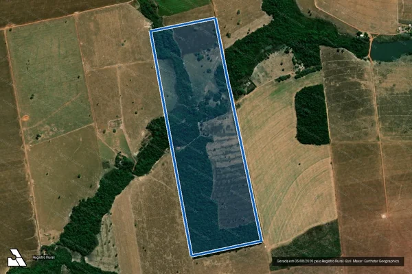 Imagem de satélite de Lote ? 39 - Lote ? 39 em São José do Xingu - MT