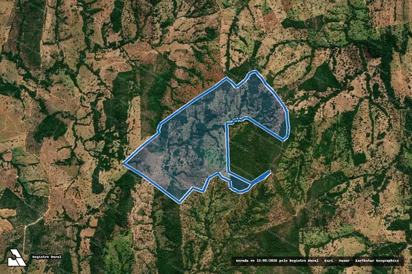 Imagem de satélite de FAZENDA AREIAS em Fazenda Nova - GO