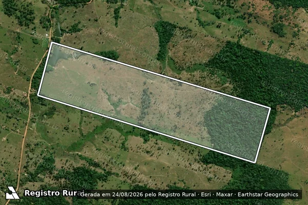 Imagem de satélite de LOTE 73, GLEBA 32, P.I.C OURO PRETO - LOTE 73, GLEBA 32, P.I.C OURO PRETO em Ji-Paraná - RO