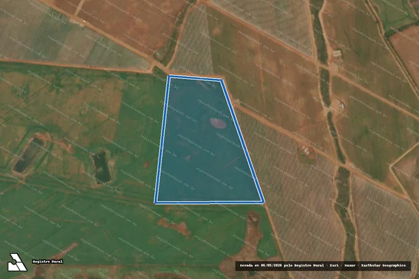 Imagem de satélite de Fazenda Morro agudo - Parte 1 em Vacaria - RS